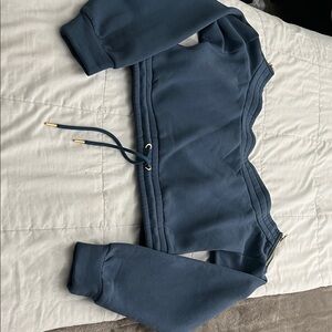 Brooks Blue Crop Top